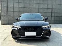 2022 Audi A7 45 TFSI, чёрный — фото 3