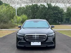 2021 Mercedes-Benz S-Class S 400 L Luxury, чёрный — фото 2