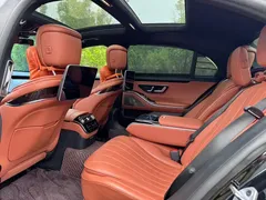 2021 Mercedes-Benz S-Class S 400 L Luxury, чёрный — фото 5