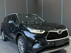 2022 Toyota Highlander 380T 4WD Premium 7-seat, чёрный — фото 3