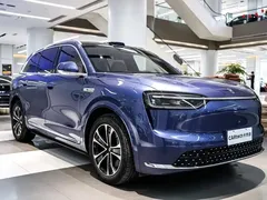 2026 Aito M7 EREV Ultra 4WD 5-seat 192-line Lidar, синий — фото 3