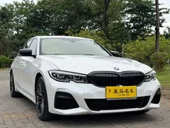 2022 BMW 3 Series 325Li M Sport Dark Package, белый — фото 3