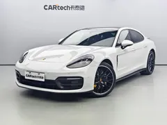 2021 Porsche Panamera 2.9T, белый — фото 1