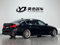 2023 BMW 5 Series 530Li Leading M Sport Package, чёрный — фото 7