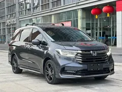 2022 Honda Odyssey 2.0L e:HEV, синий — фото 3