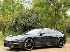2019 Porsche Panamera 2.9T, синий — фото 1
