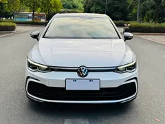 2021 Volkswagen Golf 280TSI DSG R-Line, белый — фото 2
