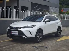 2023 Toyota Harrier Hybrid 2.5L CVT 4WD Luxury, белый — фото 1