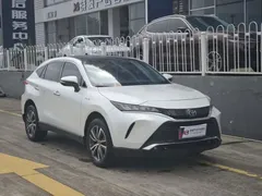 2023 Toyota Harrier Hybrid 2.5L CVT 4WD Luxury, белый — фото 3