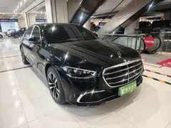 2023 Mercedes-Benz S-Class S 400 L Luxury, чёрный — фото 2