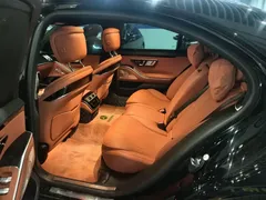 2023 Mercedes-Benz S-Class S 400 L Luxury, чёрный — фото 3