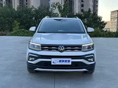 2022 Volkswagen T-Cross 280TSI DSG Comfort, белый — фото 2
