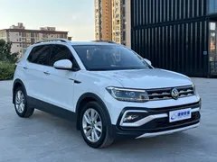 2022 Volkswagen T-Cross 280TSI DSG Comfort, белый — фото 3