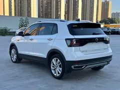 2022 Volkswagen T-Cross 280TSI DSG Comfort, белый — фото 4