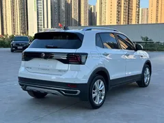 2022 Volkswagen T-Cross 280TSI DSG Comfort, белый — фото 6