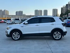 2022 Volkswagen T-Cross 280TSI DSG Comfort, белый — фото 7