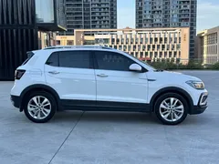 2022 Volkswagen T-Cross 280TSI DSG Comfort, белый — фото 8