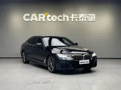 2022 BMW 5 Series 530Li M Sport Package, чёрный — фото 3