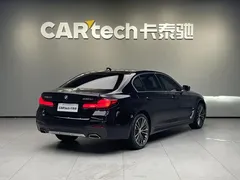 2022 BMW 5 Series 530Li M Sport Package, чёрный — фото 4