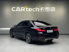 2022 BMW 5 Series 530Li M Sport Package, чёрный — фото 6