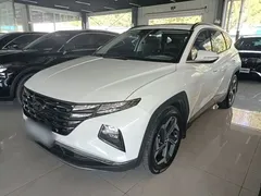 2023 Hyundai Tucson L 1.5T AT 2WD DLX Luxury, белый — фото 2