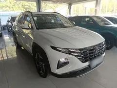 2023 Hyundai Tucson L 1.5T AT 2WD DLX Luxury, белый — фото 4