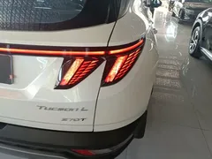 2023 Hyundai Tucson L 1.5T AT 2WD DLX Luxury, белый — фото 8