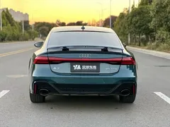 2021 Audi A7 45 TFSI, зелёный — фото 7