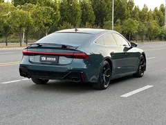 2021 Audi A7 45 TFSI, зелёный — фото 8