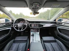 2021 Audi A7 45 TFSI, зелёный — фото 11
