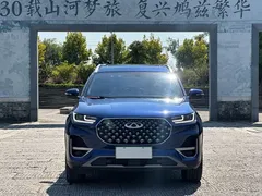 2021 Chery Tiggo 8 Pro 290TGDI DCT, синий — фото 2