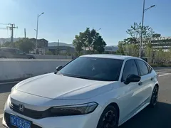 2022 Honda Civic 240TURBO CVT, белый — фото 2