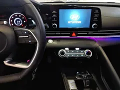 2022 Hyundai Elantra 1.5L CVT GLX Elite, белый — фото 10