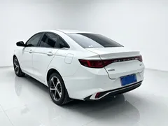 2022 Geely Emgrand L 1.4T CVT Premium, белый — фото 4