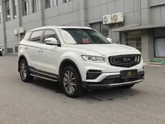 2020 Geely Atlas 1.8TD DCT Zhilian PRO, белый — фото 4