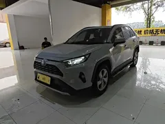 2021 Toyota RAV4 Hybrid 2.5L E-CVT 2WD Elite, белый — фото 3