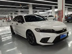 2022 Honda Civic 240TURBO CVT, белый — фото 3