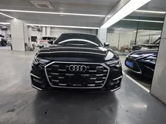 2022 Audi A6L 45 TFSI quattro Select Sport, чёрный — фото 1
