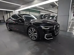2022 Audi A6L 45 TFSI quattro Select Sport, чёрный — фото 2