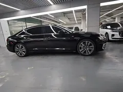 2022 Audi A6L 45 TFSI quattro Select Sport, чёрный — фото 3
