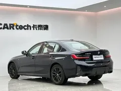 2023 BMW 3 Series 325Li M Sport Dark Night Package, чёрный — фото 3