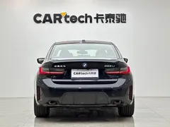 2023 BMW 3 Series 325Li M Sport Dark Night Package, чёрный — фото 4