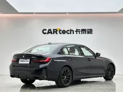 2023 BMW 3 Series 325Li M Sport Dark Night Package, чёрный — фото 5