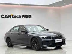 2023 BMW 3 Series 325Li M Sport Dark Night Package, чёрный — фото 6
