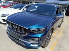 2021 Geely Monjaro 2.0TD DCT EVO 2WD Flagship, синий — фото 2