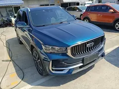 2021 Geely Monjaro 2.0TD DCT EVO 2WD Flagship, синий — фото 4