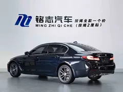 2021 BMW 5 Series 525Li M Sport Package, чёрный — фото 8