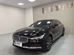 2022 Volvo S90, чёрный — фото 1
