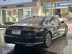 2021 Audi A8L 50 TFSI quattro Luxury, чёрный — фото 15