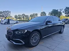 2023 Mercedes-Benz E-Class E 300 L Luxury, чёрный — фото 1